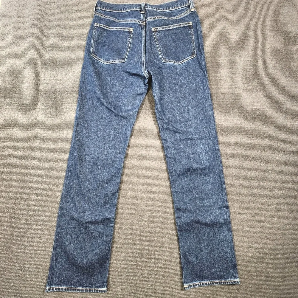 Gap Jeans Womens 10R Blue '90s Straight High Rise Denim Pants